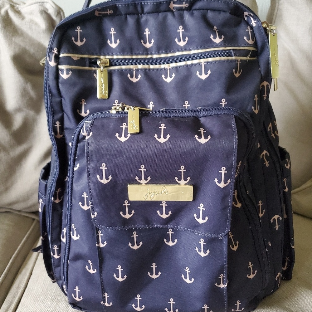 Ju ju be Nautical Diaper Bag